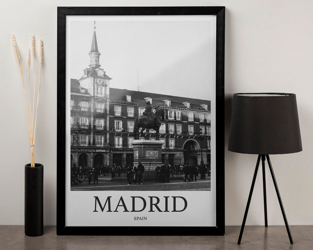 Madrid Photo Print of Madrid Spain Travel Photo Hanging Decor Photo Travel Art Gift For Travel Artwork Wall Art Framed Photo Travel Print