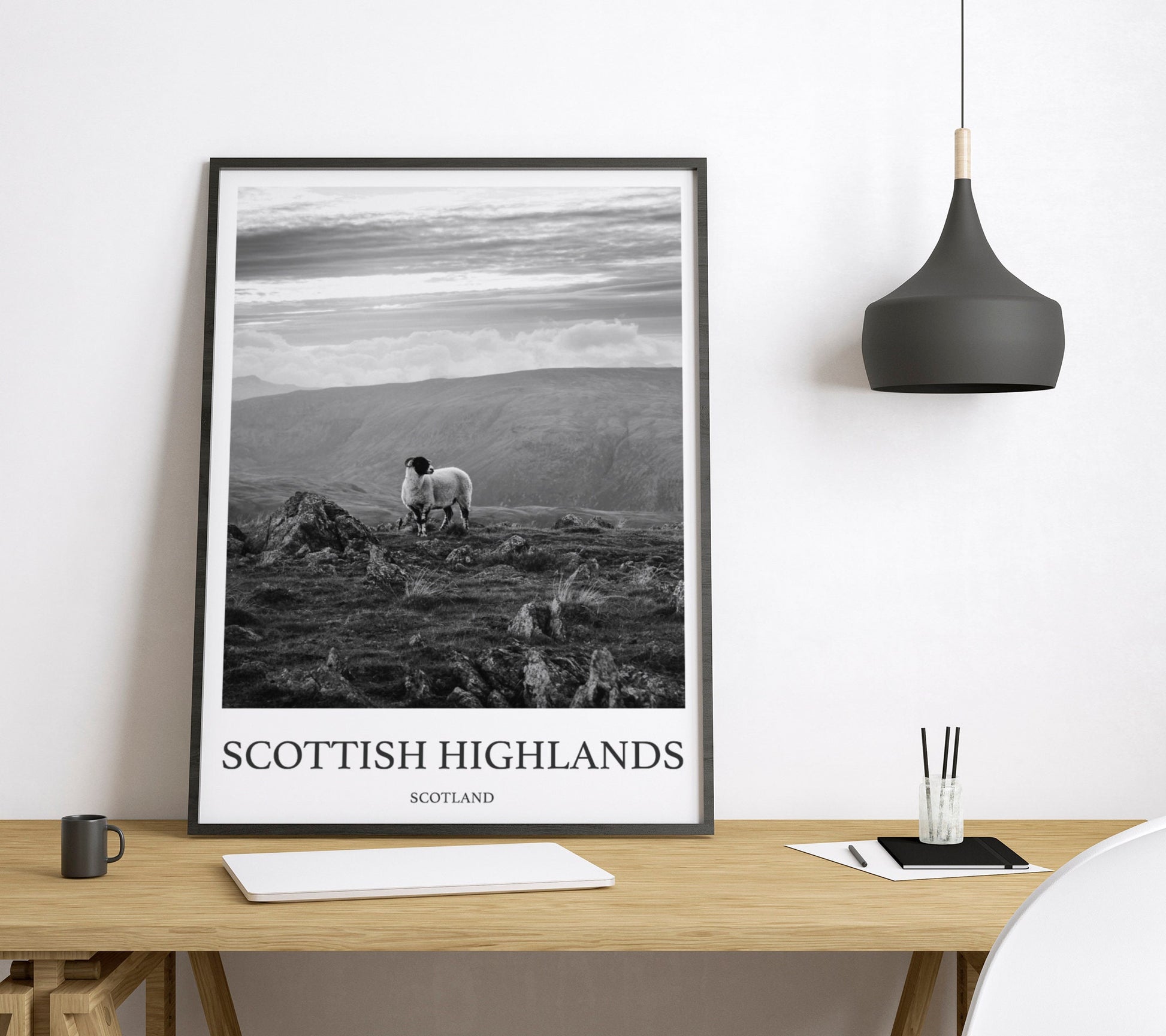 Scottish Highlands Photo Print of Scottish Highlands Travel Photo Hanging Decor Photo Travel Art Gift For Travel Artwork Wall Art Framed