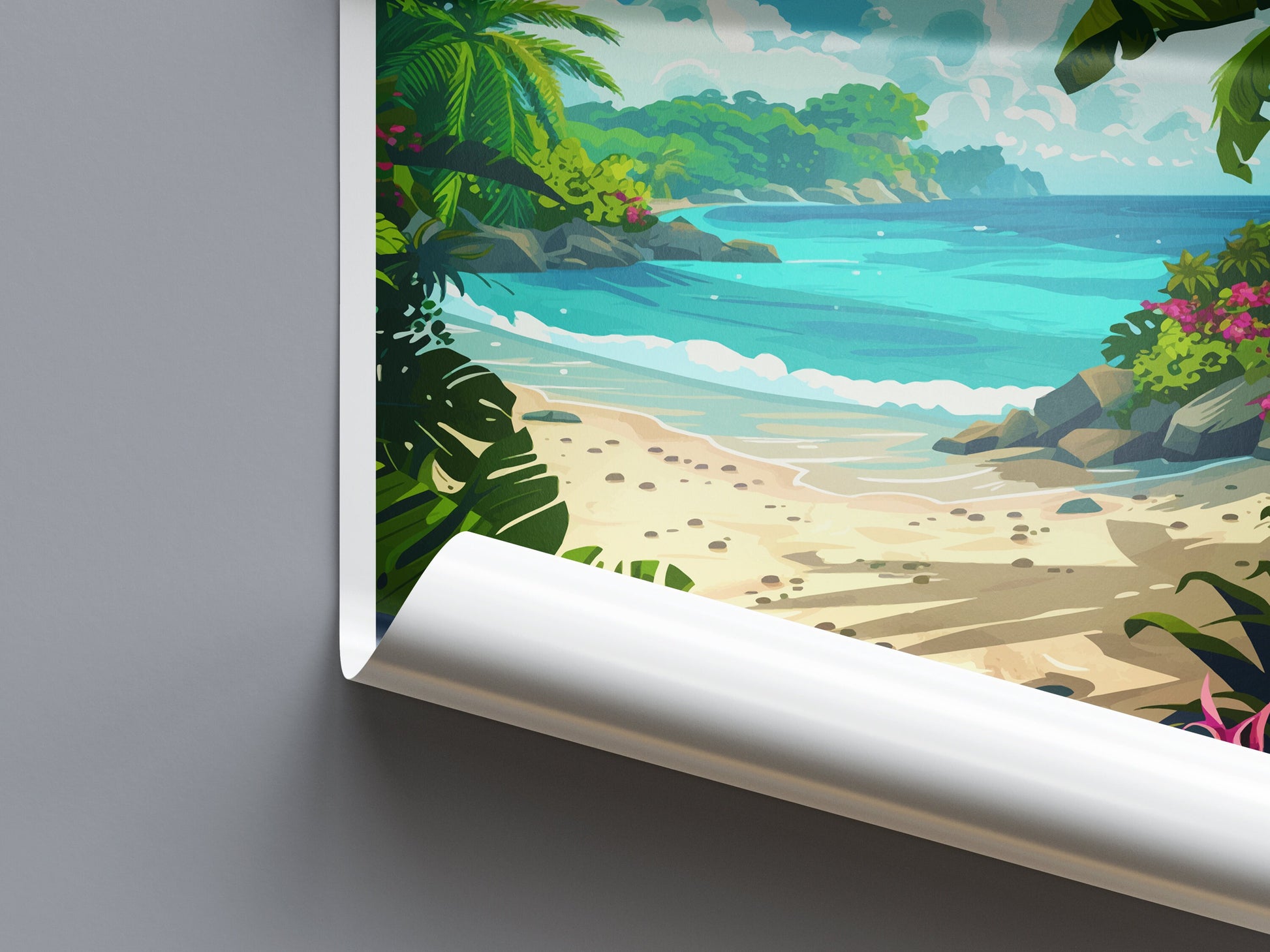 Manuel Antonio Park Travel Print Wall Art Manuel Antonio Wall Hanging Home Décor Costa Rica Gift Art Lovers Wall Art Manuel Antonio Print