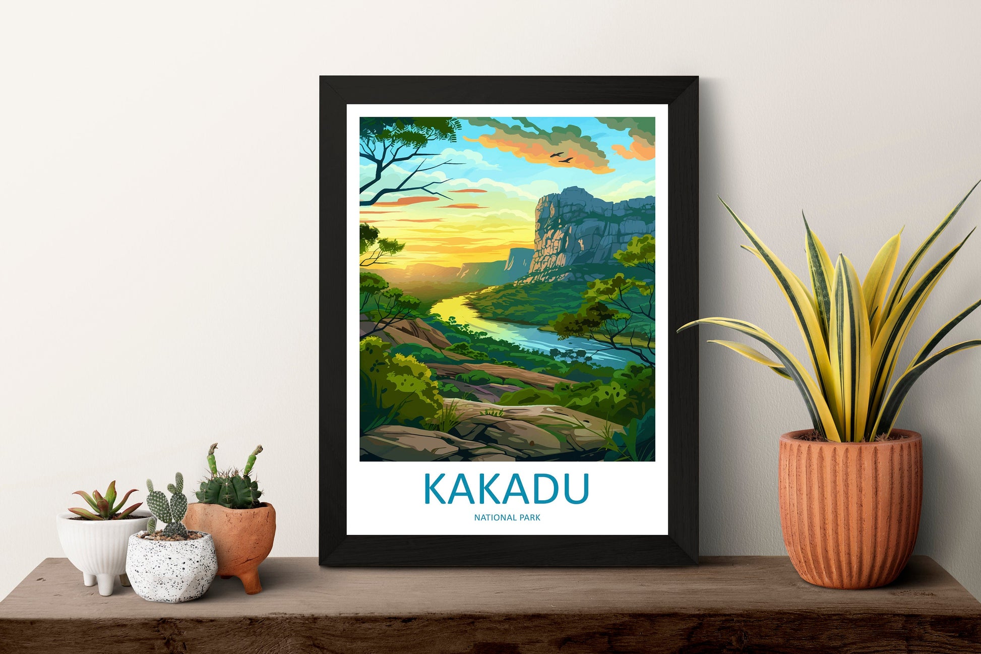 Kakadu National Park Travel Print Wall Art Kakadu Wall Hanging Home Décor Kakadu Gift Art Lovers Wall Art Australia Travel Print
