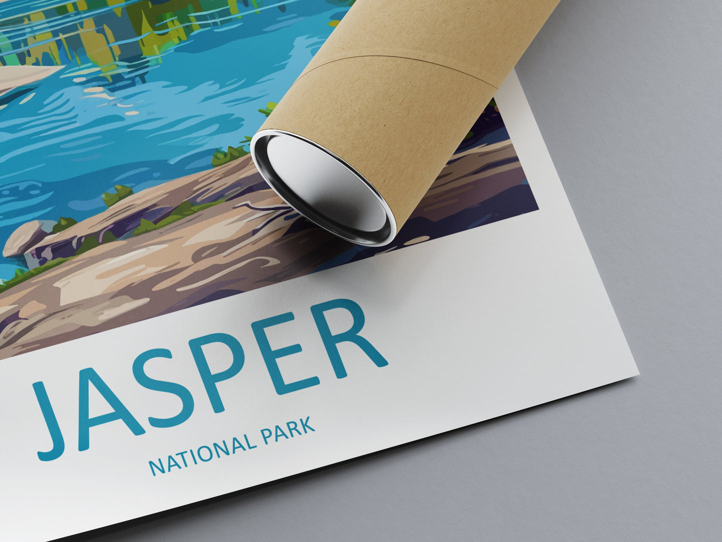 Jasper National Park Travel Print Wall Art Jasper National Park Wall Hanging Home Décor Jasper National Park Gift Art Lovers Canada Art Gift