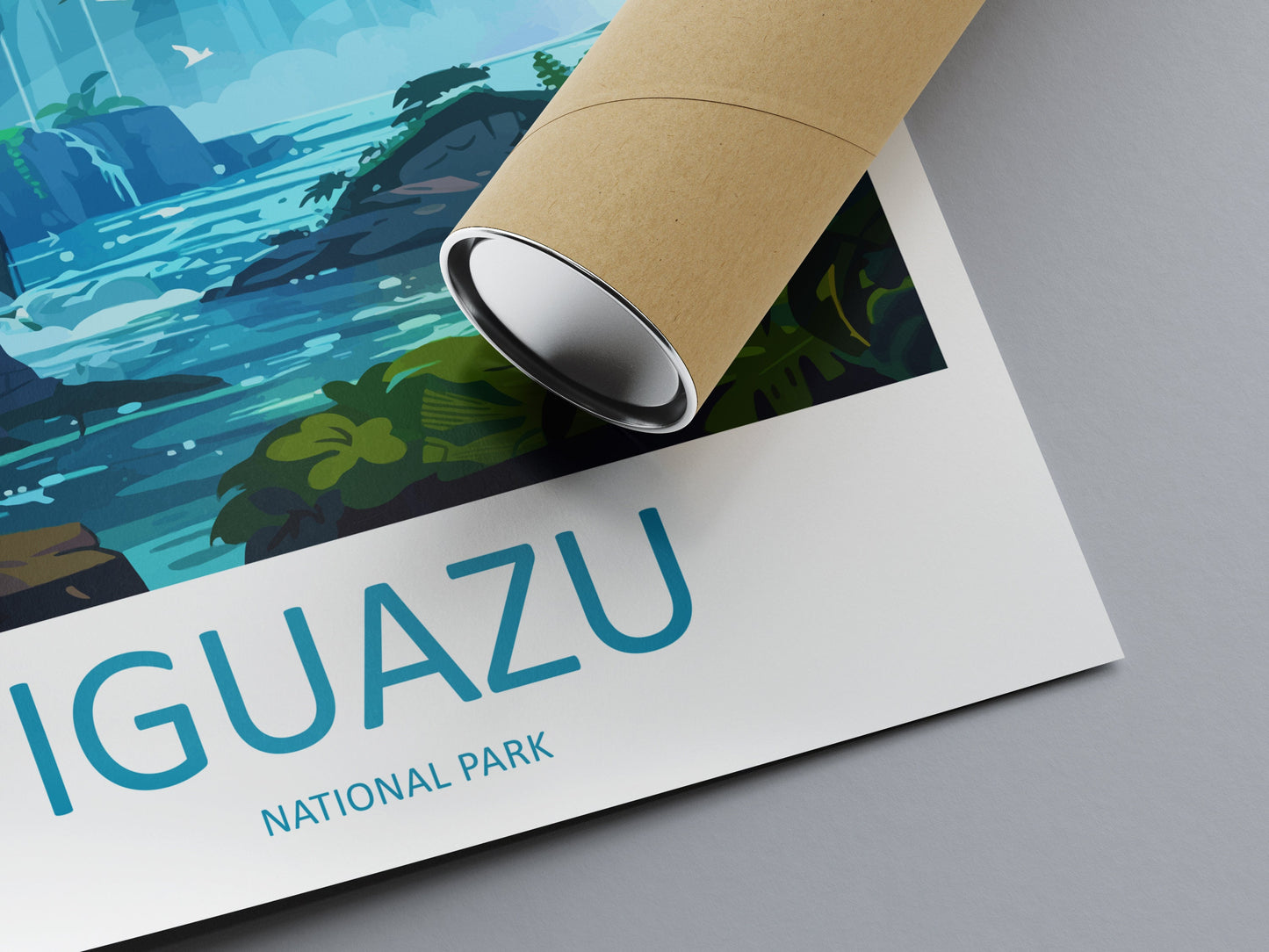 Iguazu Falls Travel Print Wall Art Iguazu Falls Wall Hanging Home Decor Iguazu Falls Gift Art Lovers Wall Art Print Art Iguazu Falls Art
