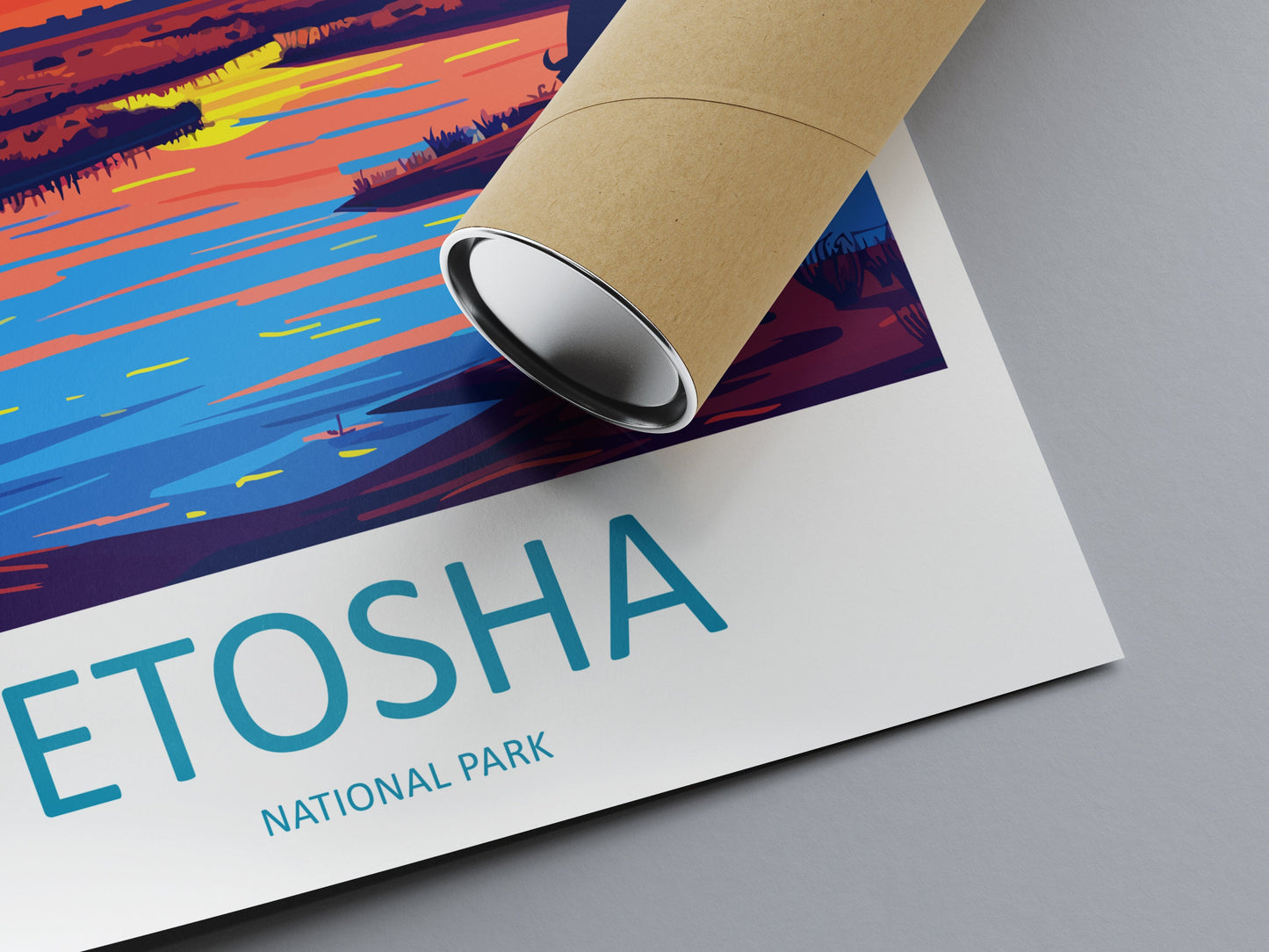 Etosha National Park Travel Print Wall Art Etosha National Park Wall Hanging Home Décor Etosha National Park Gift Art Loversv Africa