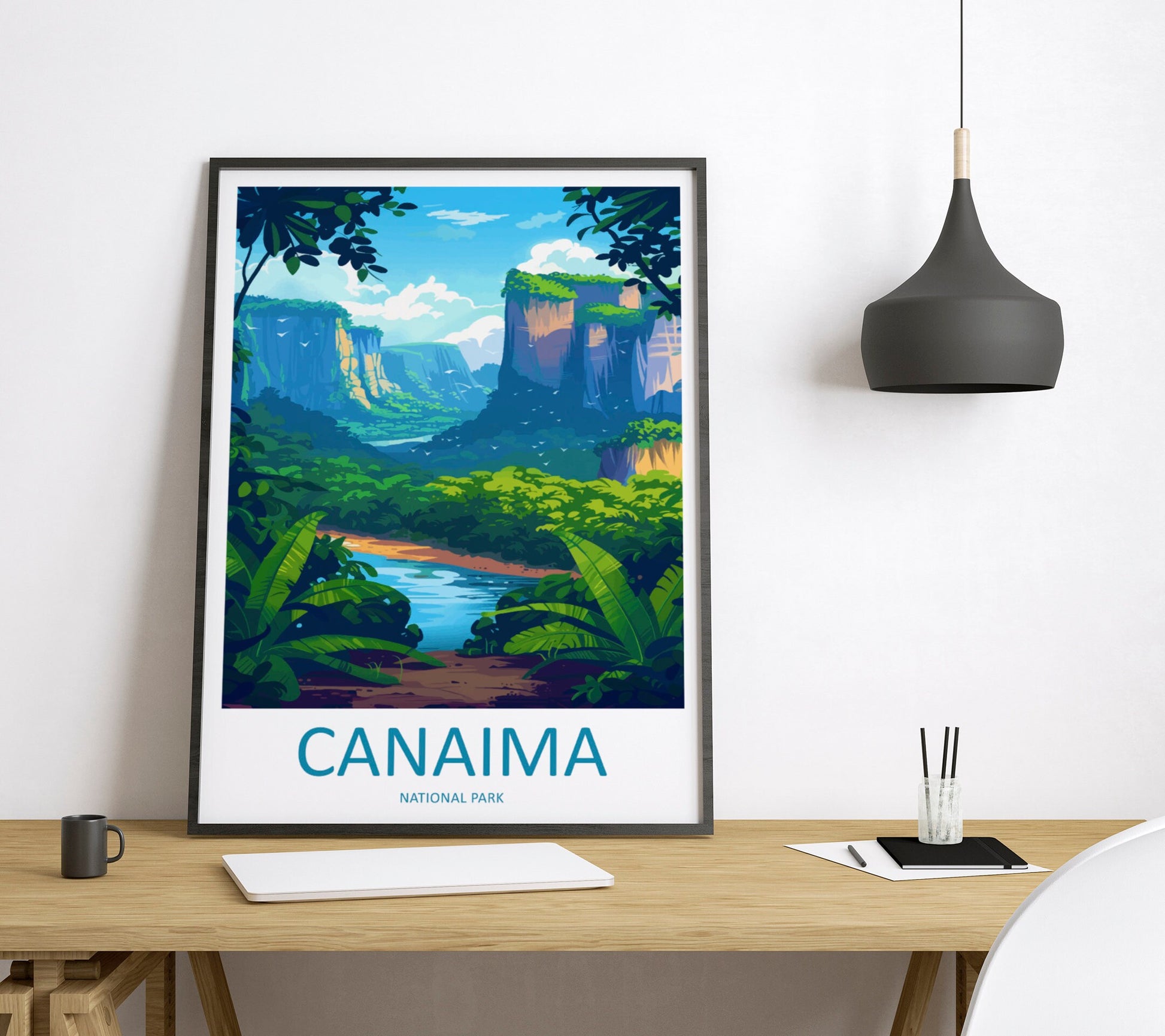 Canaima National Park Travel Print Wall Art Canaima Park Wall Hanging Home Décor Canaima National Park Gift Art Canaima