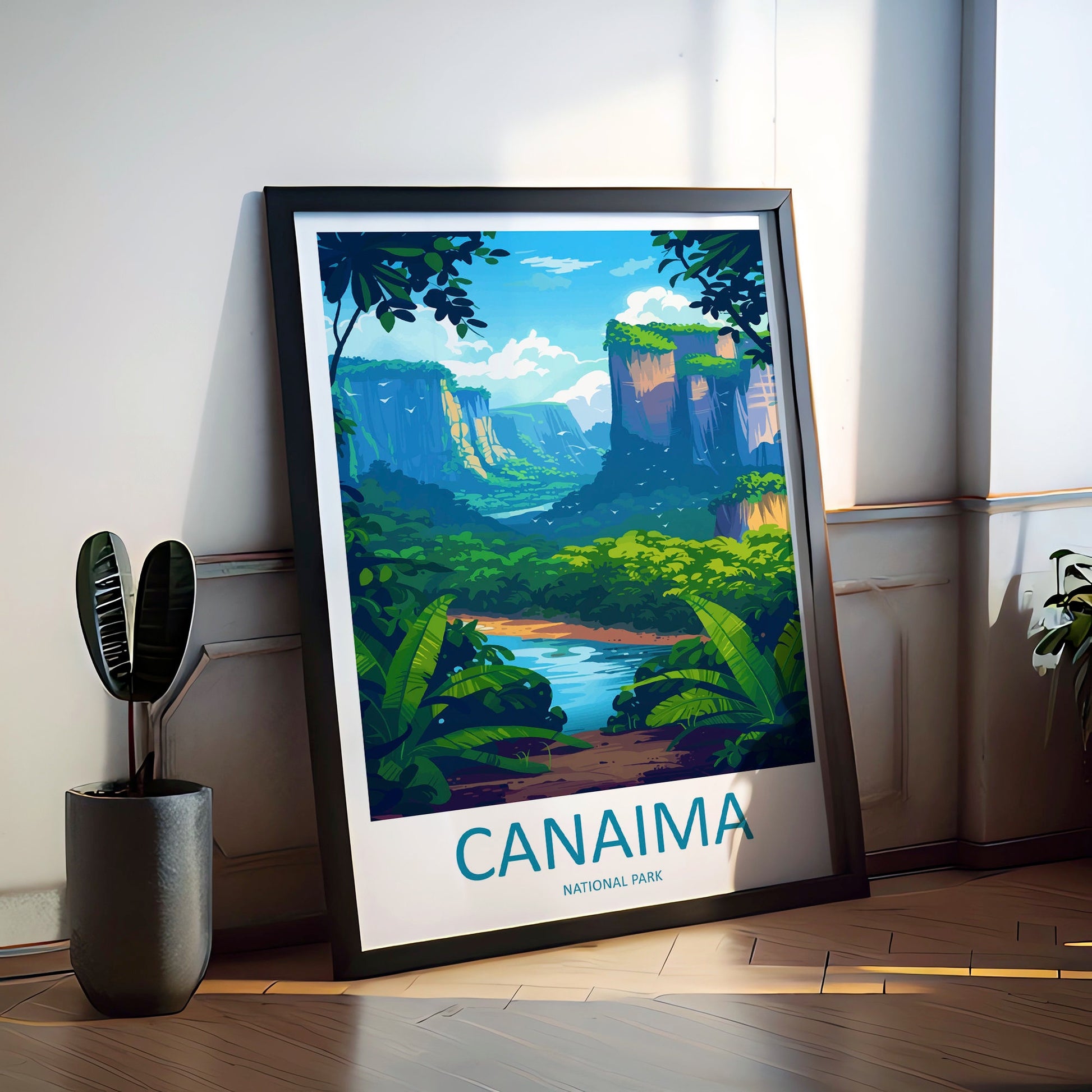 Canaima National Park Travel Print Wall Art Canaima Park Wall Hanging Home Décor Canaima National Park Gift Art Canaima