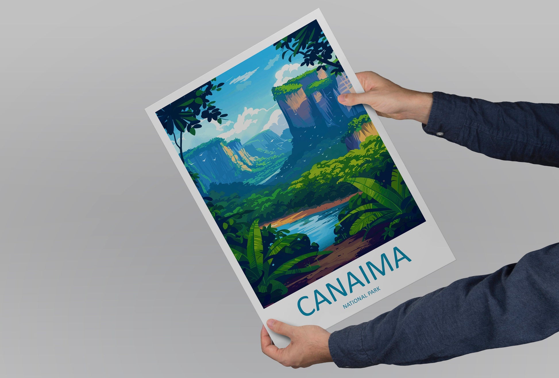 Canaima National Park Travel Print Wall Art Canaima Park Wall Hanging Home Décor Canaima National Park Gift Art Canaima