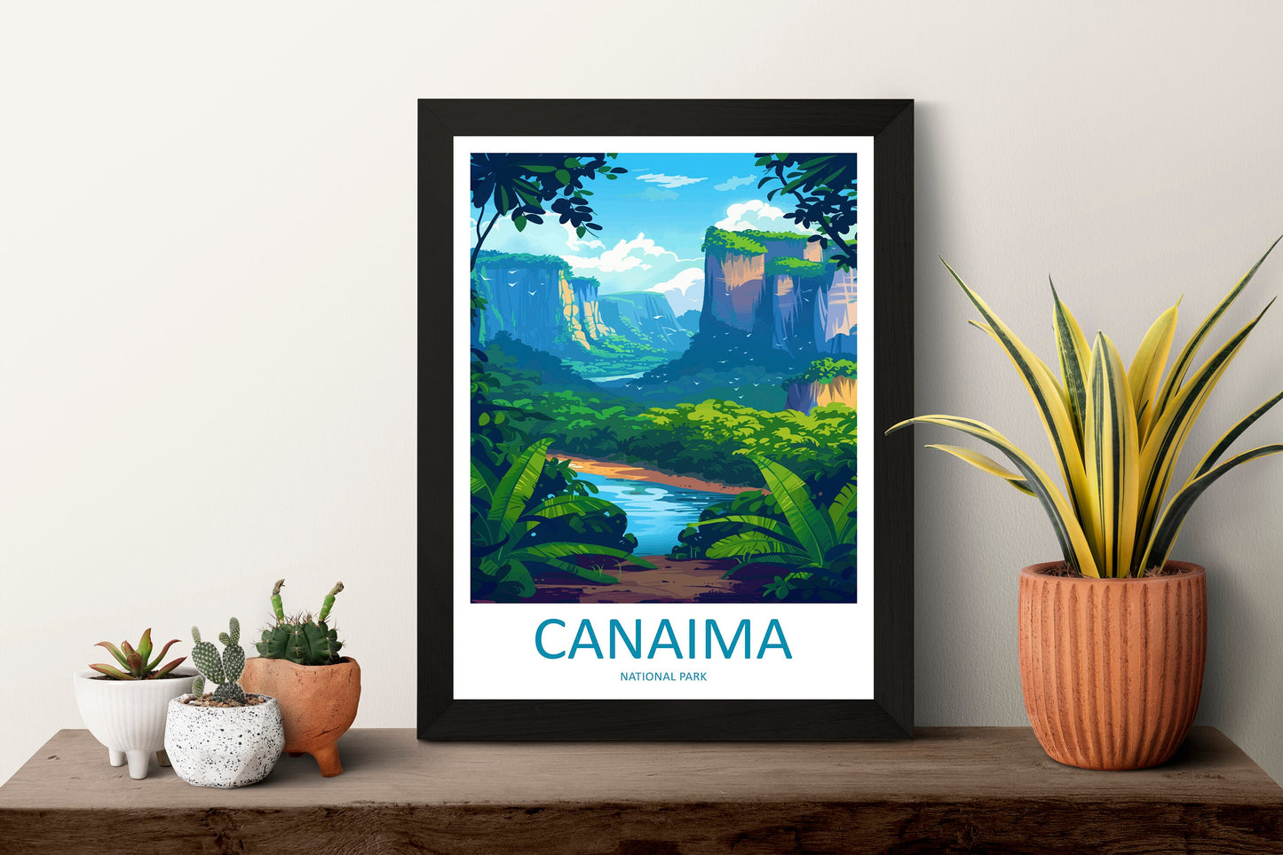 Canaima National Park Travel Print Wall Art Canaima Park Wall Hanging Home Décor Canaima National Park Gift Art Canaima
