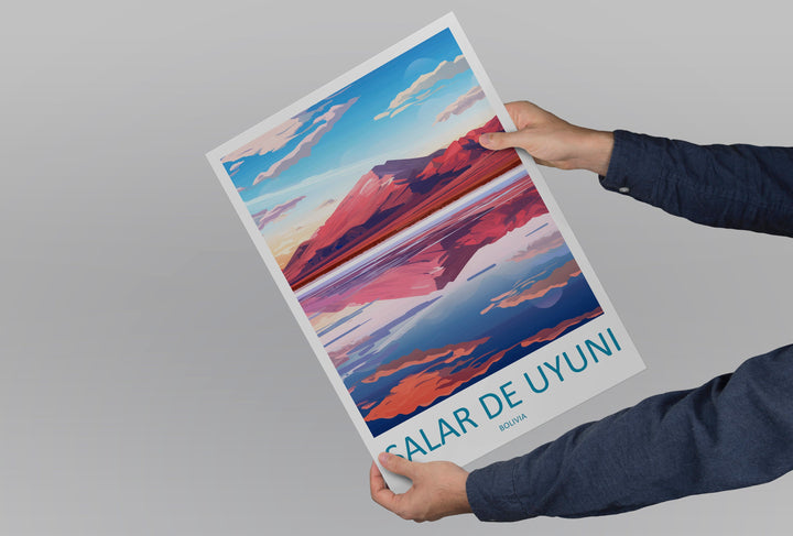 Salar de Uyuni Travel Print Wall Art Salar de Uyuni Hanging Home Decoration Salar de Uyuni Gift Art Lovers Wall Art Print Art Salar de Uyuni