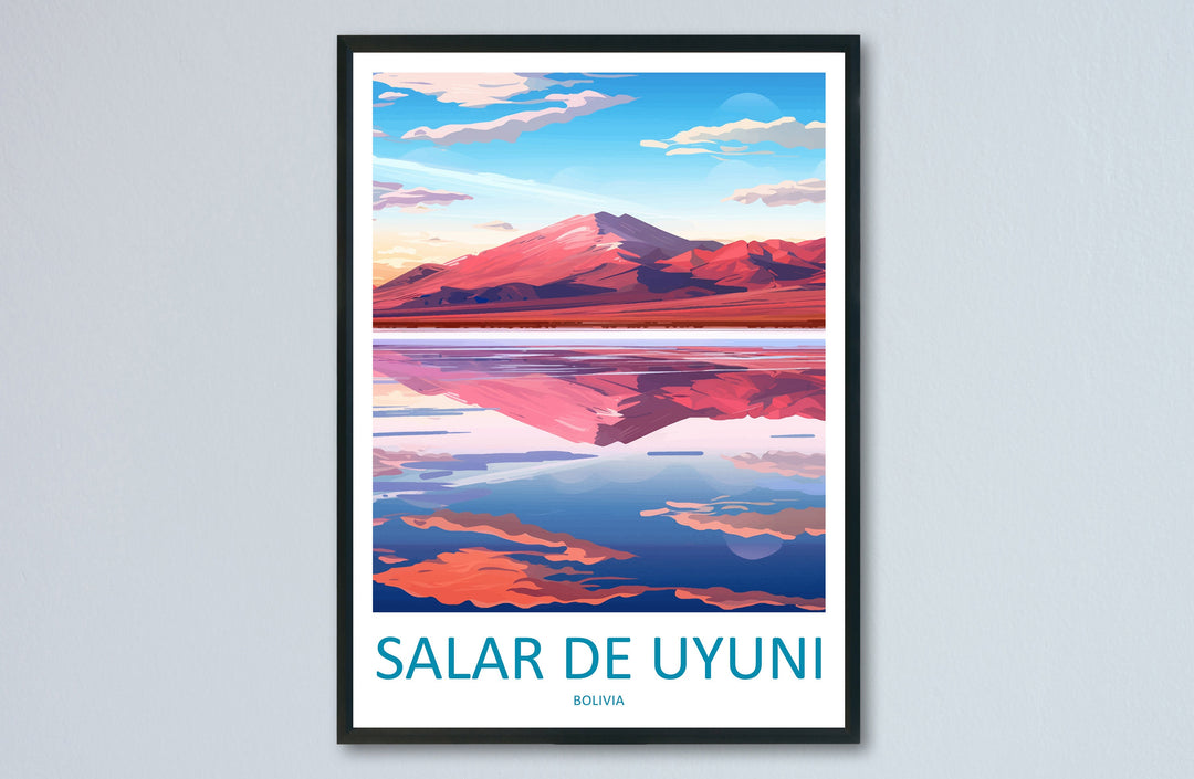 Salar de Uyuni Travel Print Wall Art Salar de Uyuni Hanging Home Decoration Salar de Uyuni Gift Art Lovers Wall Art Print Art Salar de Uyuni