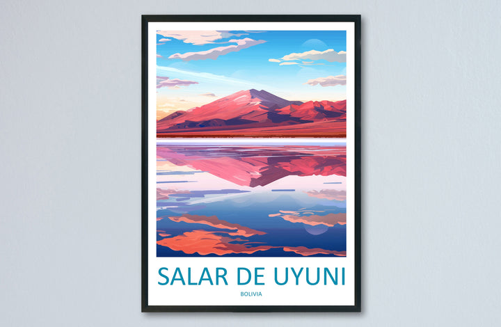 Salar de Uyuni Travel Print Wall Art Salar de Uyuni Hanging Home Decoration Salar de Uyuni Gift Art Lovers Wall Art Print Art Salar de Uyuni