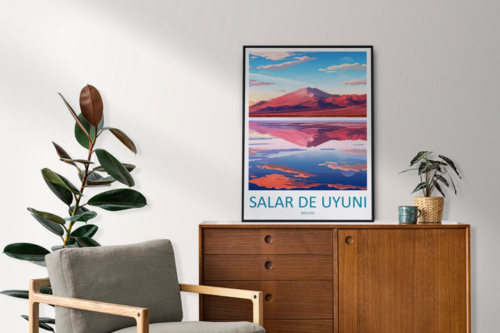 Salar de Uyuni Travel Print Wall Art Salar de Uyuni Hanging Home Decoration Salar de Uyuni Gift Art Lovers Wall Art Print Art Salar de Uyuni