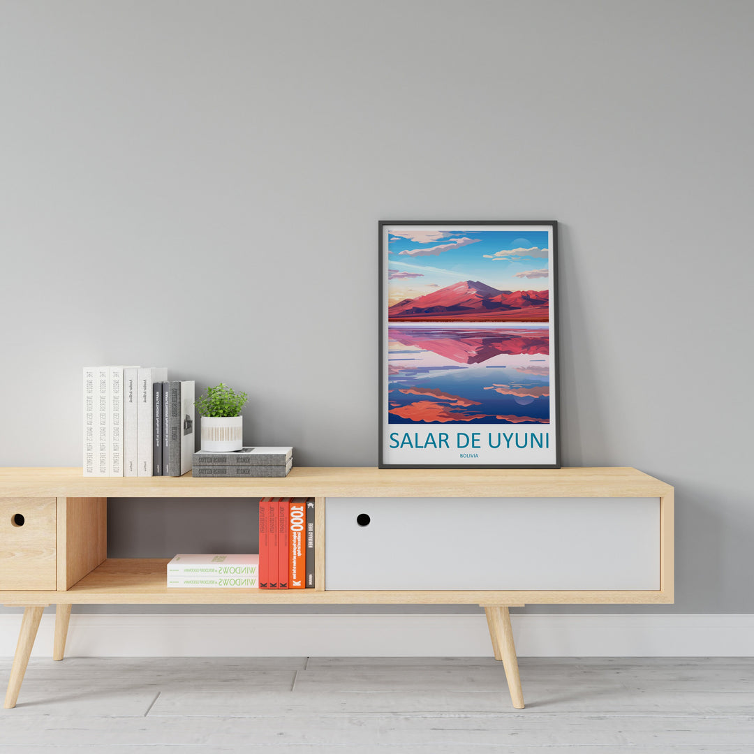 Salar de Uyuni Travel Print Wall Art Salar de Uyuni Hanging Home Decoration Salar de Uyuni Gift Art Lovers Wall Art Print Art Salar de Uyuni