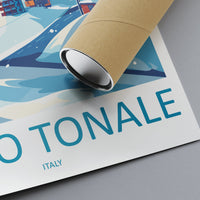 Passo Tonale Travel Print Wall Art Passo Tonale Wall Hanging Home Décor Passo Tonale Gift Art Lovers England Art Lover Gift Passo Tonale
