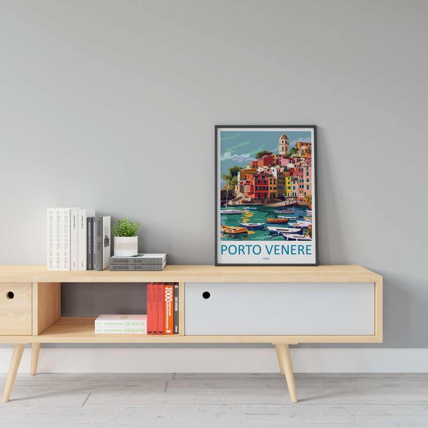 Porto Venere Travel Print Wall Art Porto Venere Wall Hanging Home Décor Porto Venere Italy Gift Art Lovers Italy Art Gift Porto Venere Italy