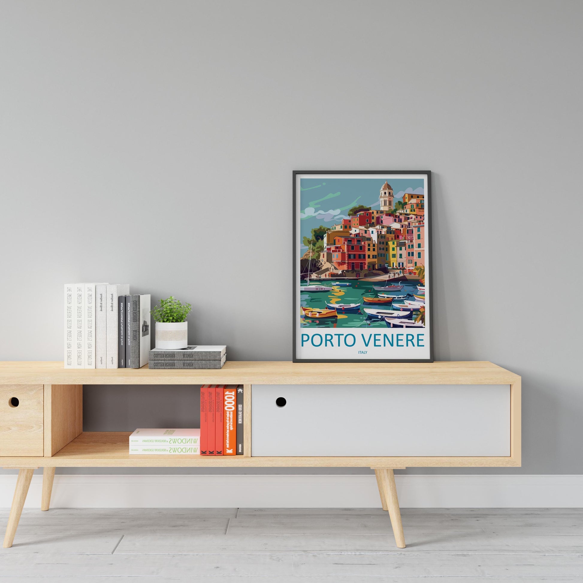 Porto Venere Travel Print Wall Art Porto Venere Wall Hanging Home Décor Porto Venere Italy Gift Art Lovers Italy Art Gift Porto Venere Italy