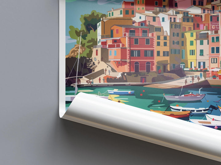 Porto Venere Travel Print Wall Art Porto Venere Wall Hanging Home Décor Porto Venere Italy Gift Art Lovers Italy Art Gift Porto Venere Italy