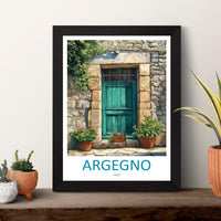 Argegno Travel Print Wall Art Argegno Italy Wall Hanging Home Décor Argegno Italy Gift Art Lovers Italy Art Gift Argegno Italy