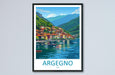 Argegno Travel Print Wall Art Argegno Italy Wall Hanging Home Décor Argegno Italy Gift Art Lovers Italy Art Gift Argegno Italy