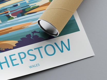 Chepstow Print Home Decor Landscape Art Print Chepstow Wall Art for Nature Enthusiast Gift Wall Hanging Chepstow poster Art
