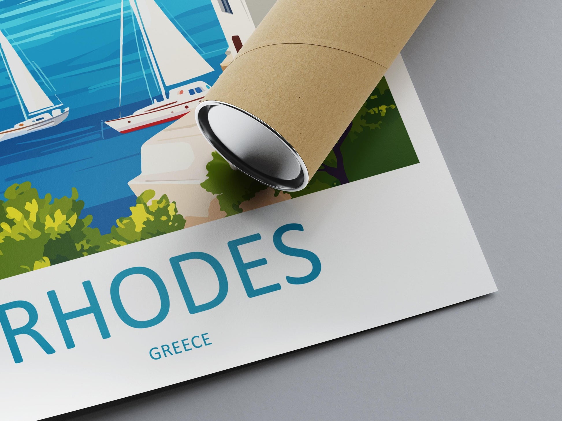 Rhodes Travel Print Wall Art Rhodes Greece Wall Hanging Home Decoration Rhodes Gift Art Lovers Wall Art Print Rhodes Greece Wall Poster Art