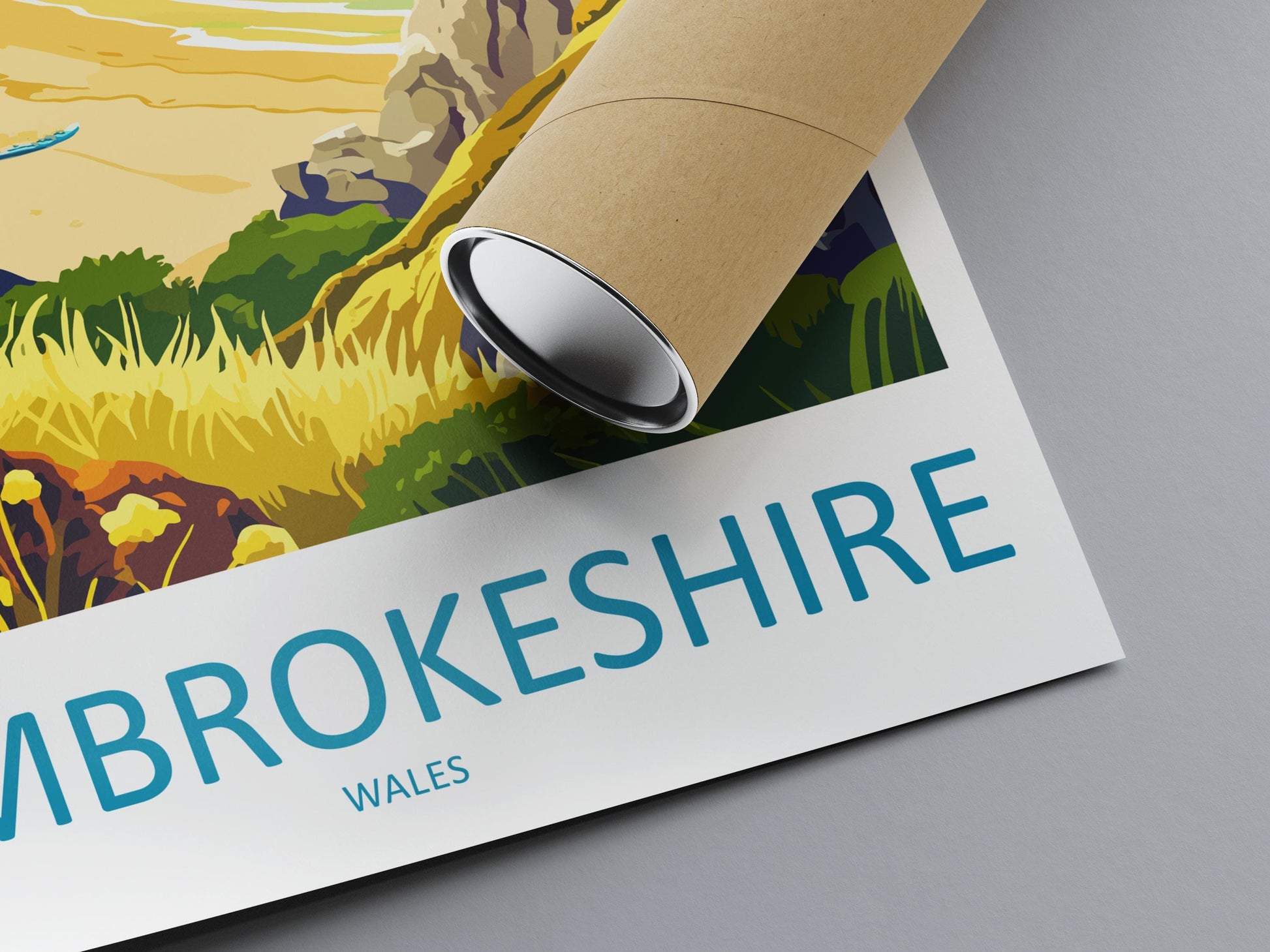 Pembrokeshire Print Pembrokeshire Home Decor Landscape Art Print Pembrokeshire Wall Art Nature Enthusiast Gift Wall Hanging Pembrokeshire