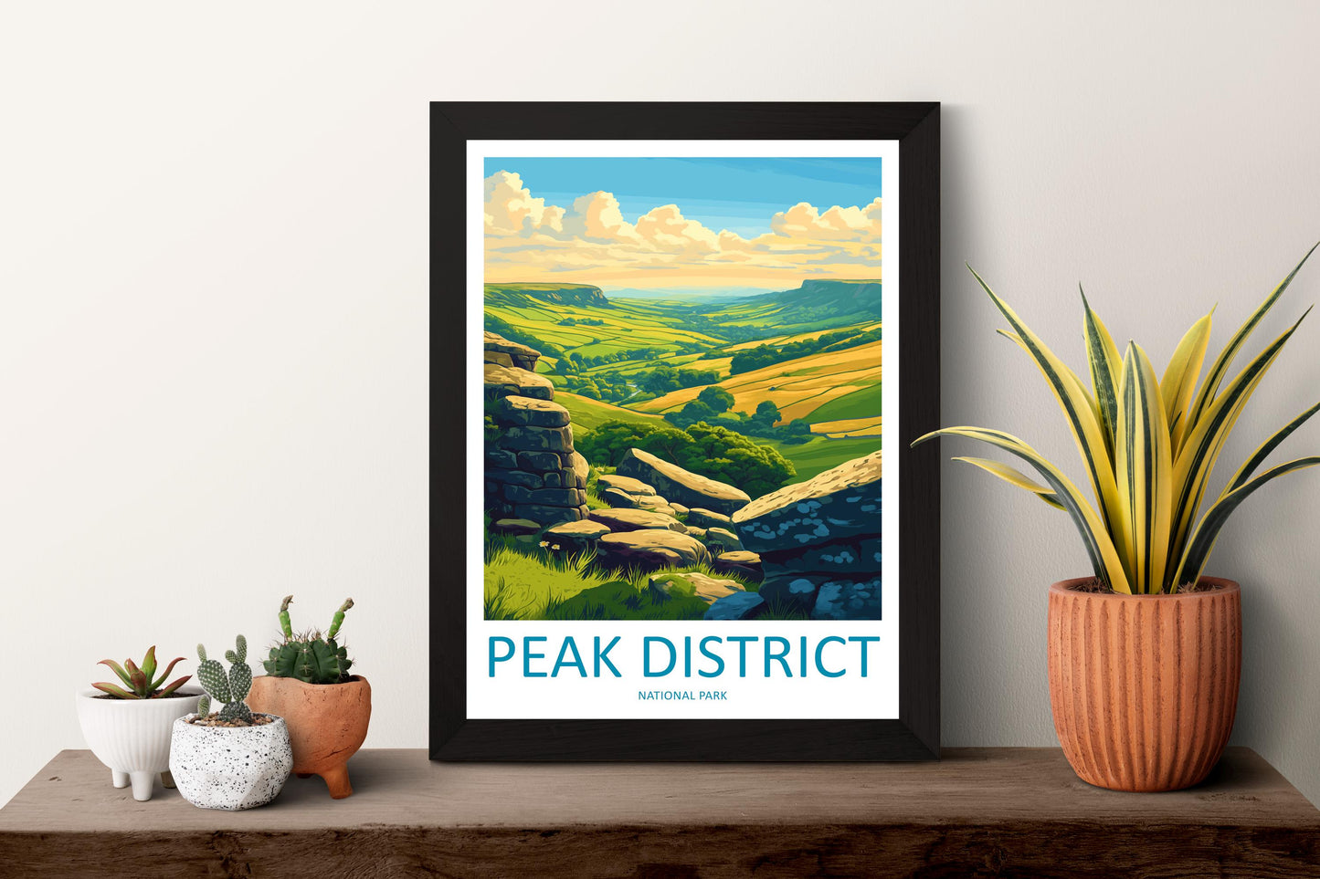 Peak District Print Peak District Home Decor Landscape Art Print Peak District Wall Art Nature Enthusiast Gift Wall Hanging Peak District UK