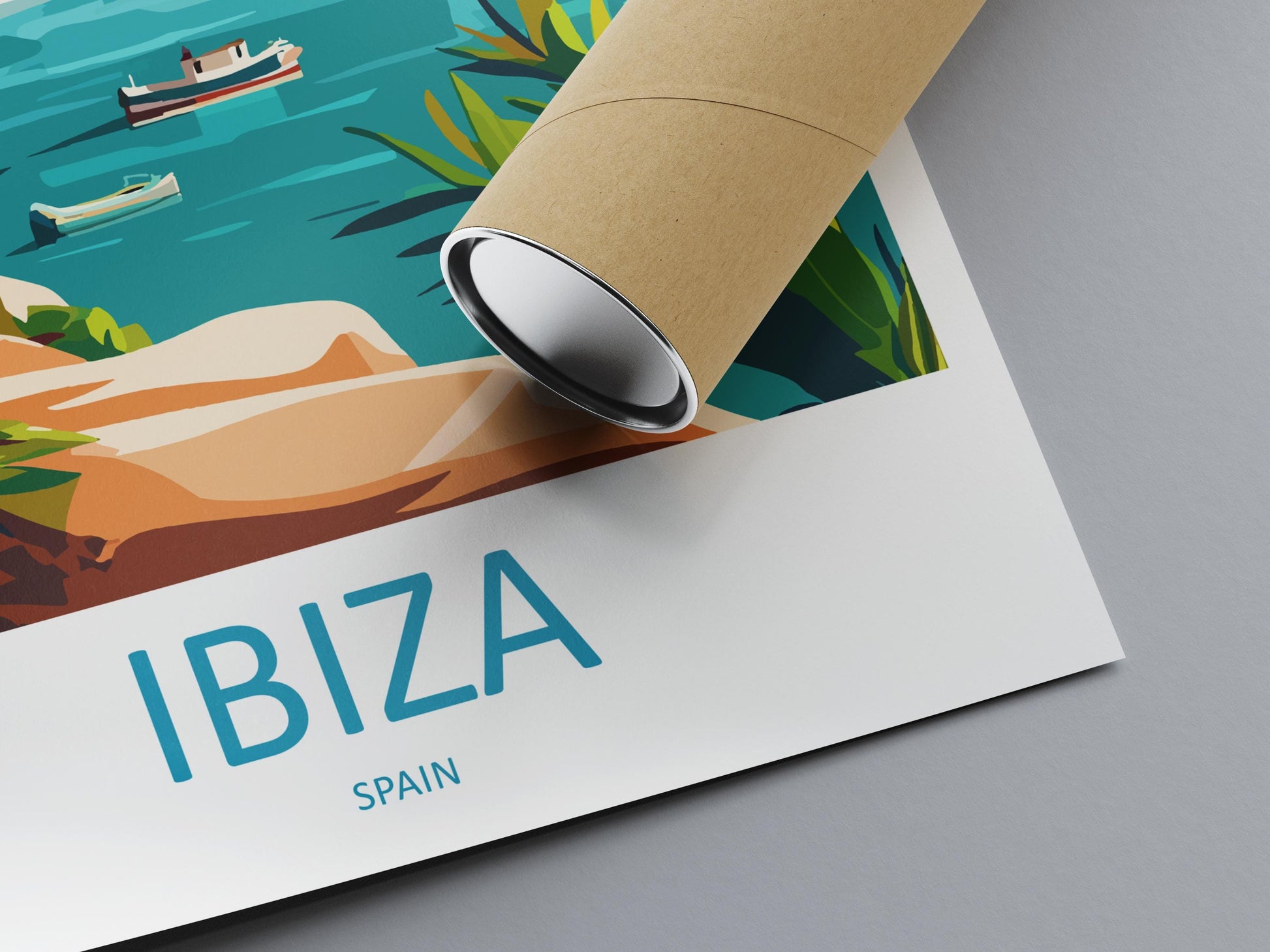 Ibiza Travel Print Wall Art Ibiza Wall Hanging Home Décor Ibiza Gift Art Lovers Spain Art Lover Gift Ibiza Wall Décor Ibiza Spain Print