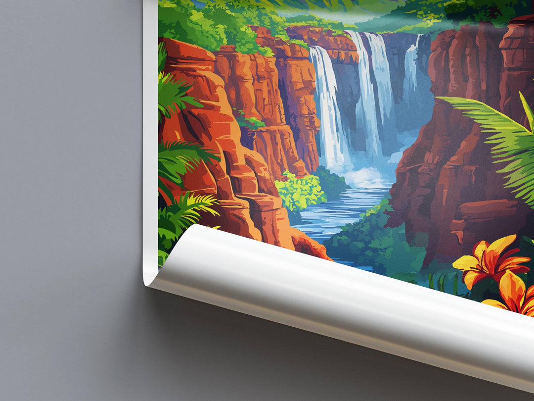 Hawaii Travel Print Wall Art Hawaii Wall Hanging Home Décor Hawaii Gift Art Lovers Hawaii Art Lover Gift Print Artwork