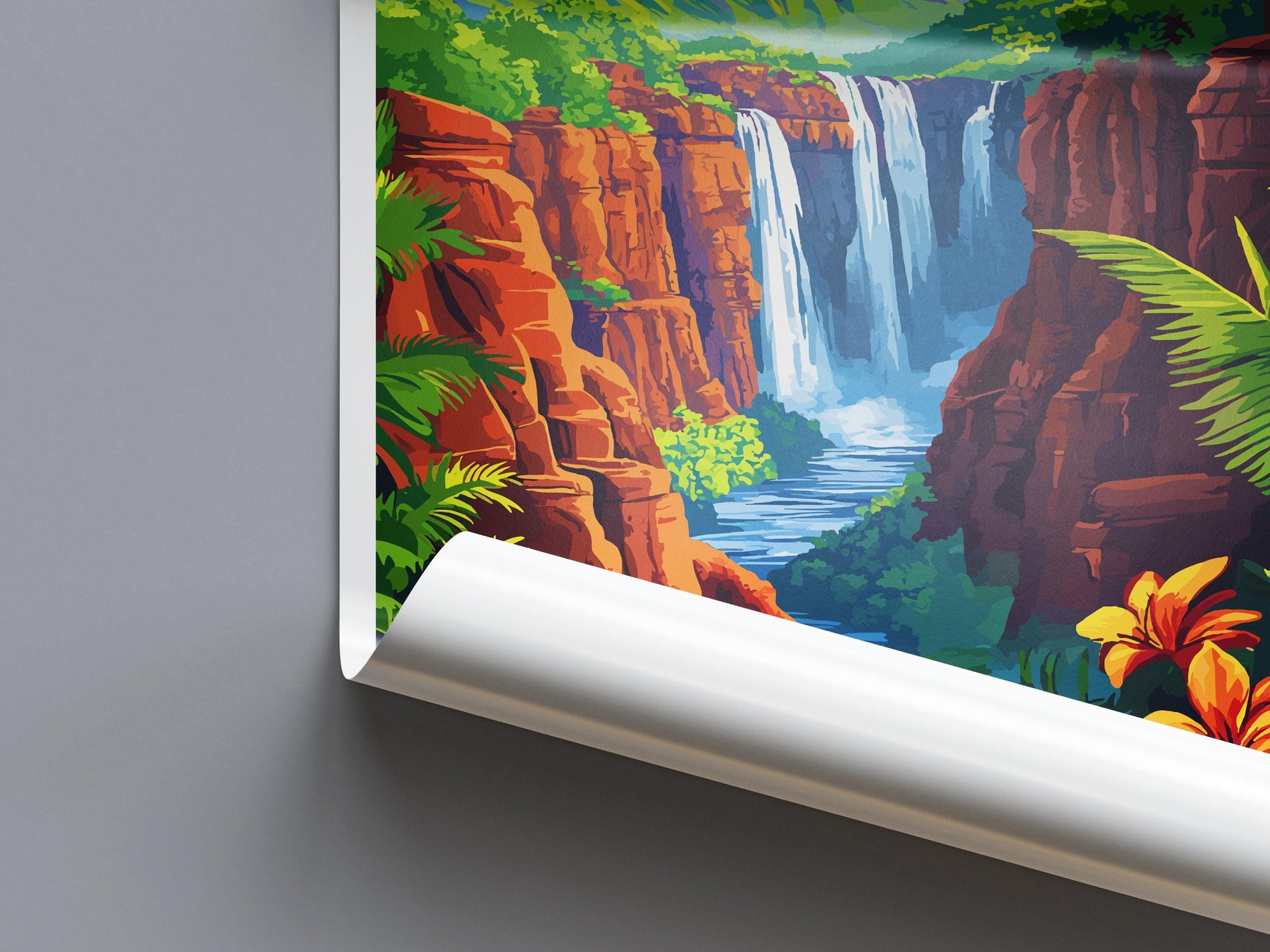 Hawaii Travel Print Wall Art Hawaii Wall Hanging Home Décor Hawaii Gift Art Lovers Hawaii Art Lover Gift Print Artwork