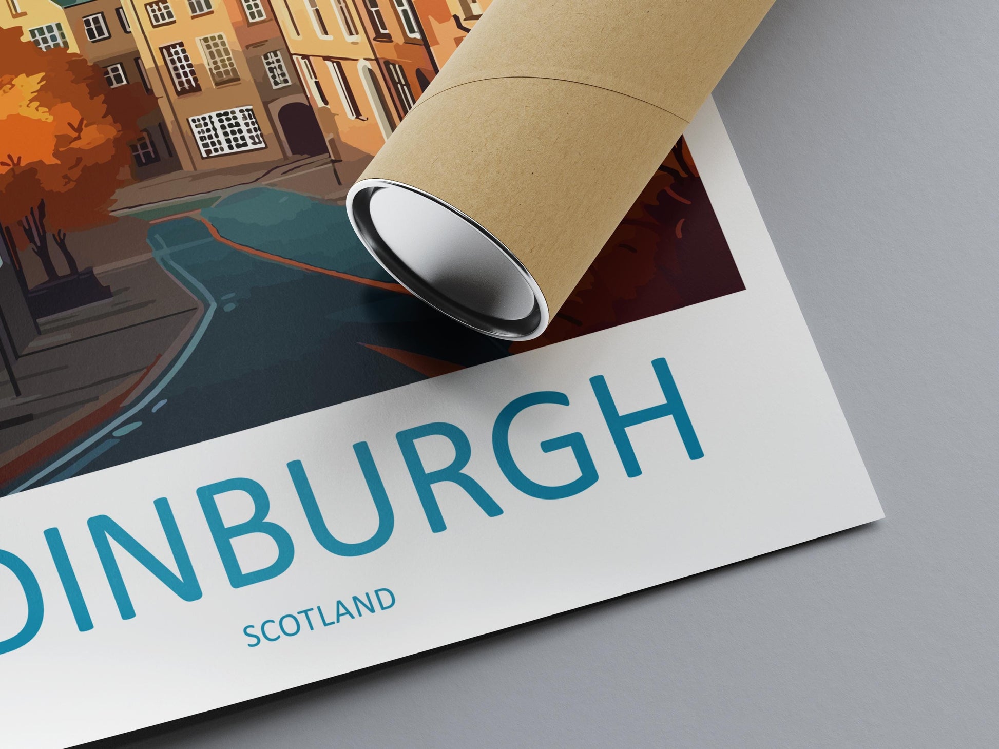 Edinburgh Cityscape Print Edinburgh Home Decor European City Art Print Edinburgh Wall Art Scotland Enthusiast Gift Wall Hanging Edinburgh