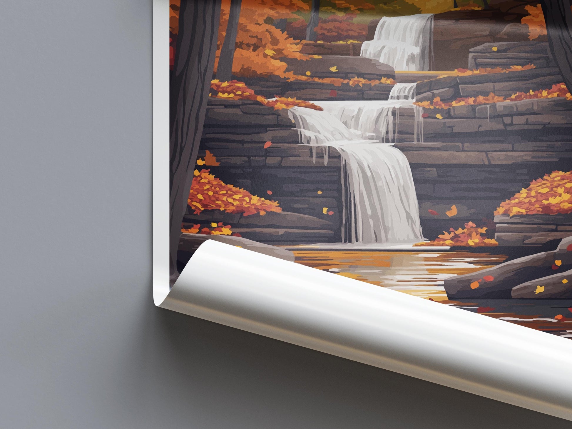 Cuyahoga Valley National Park Travel Print Cuyahoga Valley Wall Decor Ohio Cuyahoga Art Cuyahoga Wall Art Ohio Poster Gift for National Park