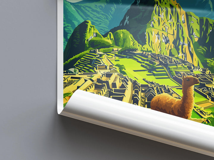 Machu Picchu Travel Print Wall Art Machu Picchu Wall Hanging Home Décor Machu Picchu Gift Art Lovers Peru Art Lover Gift Peru