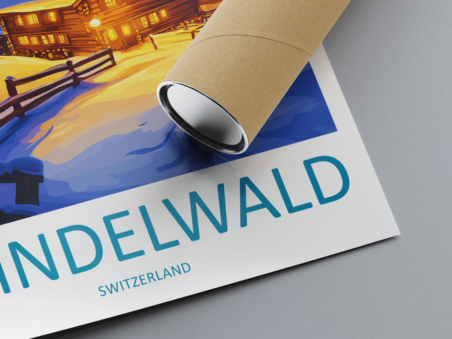 Grindelwald Print Grindelwald Home Décor Switzerland Art Print Grindelwald Wall Print For Switzerland Gift Wall Hanging Grindelwald Home Art