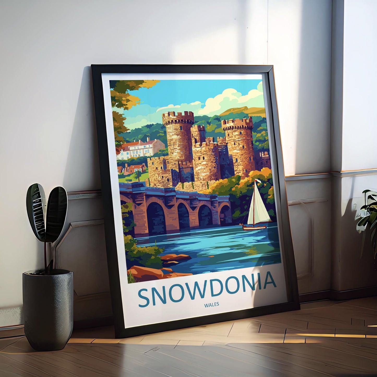 Snowdonia Print Snowdonia Home Decor Landscape Art Print Snowdonia Wall Art for Nature Enthusiast Gift Wall Hanging Snowdonia Wales Wall Art