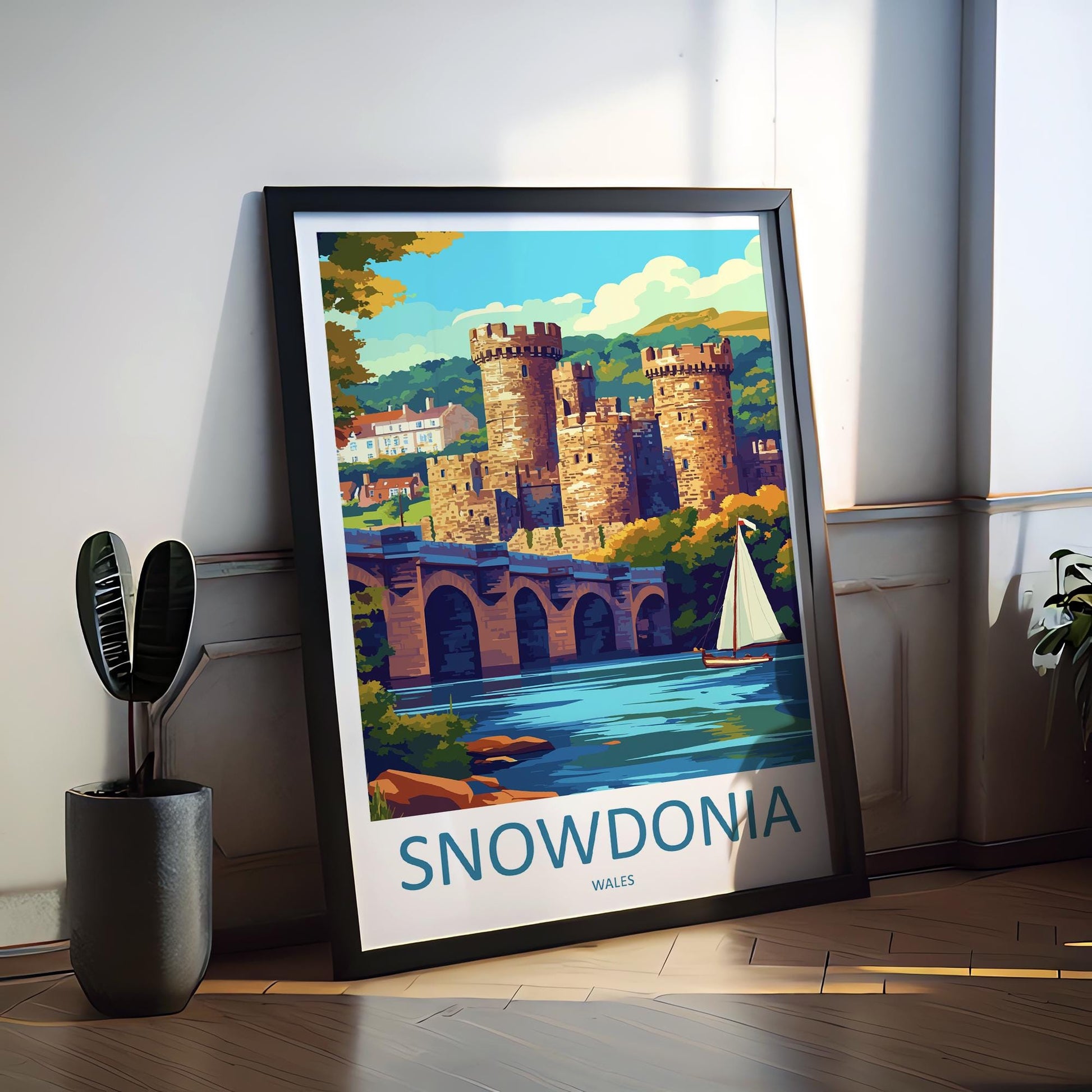 Snowdonia Print Snowdonia Home Decor Landscape Art Print Snowdonia Wall Art for Nature Enthusiast Gift Wall Hanging Snowdonia Wales Wall Art