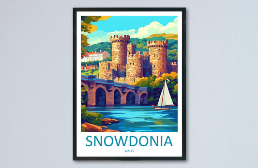 Snowdonia Print Snowdonia Home Decor Landscape Art Print Snowdonia Wall Art for Nature Enthusiast Gift Wall Hanging Snowdonia Wales Wall Art