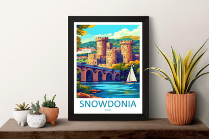 Snowdonia Print Snowdonia Home Decor Landscape Art Print Snowdonia Wall Art for Nature Enthusiast Gift Wall Hanging Snowdonia Wales Wall Art