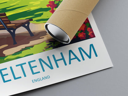 Cheltenham Travel Print Wall Art Cheltenham Wall Hanging Home Décor Cheltenham Gift Art Lovers England Art Lover Gift Cheltenham Art