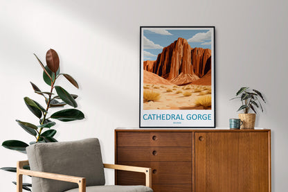 Cathedral Gorge State Park Travel Print Cathedral Gorge State Park Wall Decor Nevada Cathedral Gorge State Park Art Lake Las Vegas Wall Art