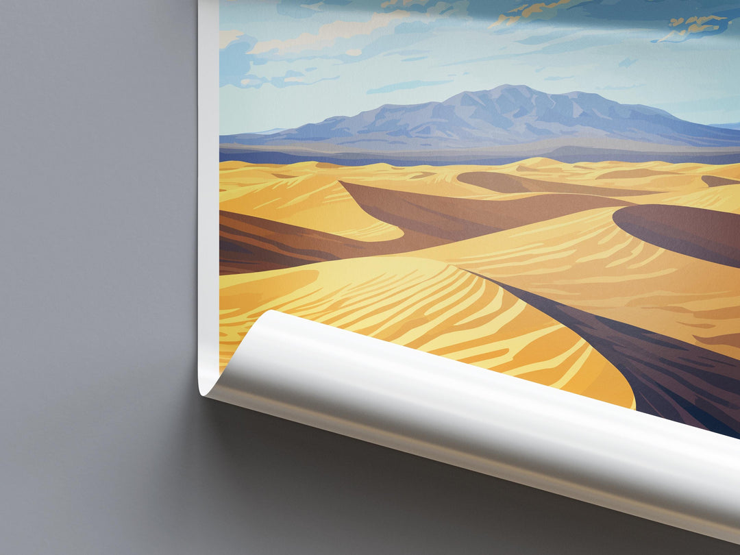 Sand Mountain Travel Print Sand Mountain Wall Decor Nevada Sand Mountain Art Sand Mountain Wall Art Nevada Poster Gift Sand Mountain Art