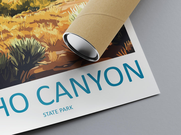 Echo Canyon Travel Print Echo Canyon Wall Decor Nevada Echo Canyon Art Echo Canyon Wall Art Nevada Poster Gift Echo Canyon Park Art