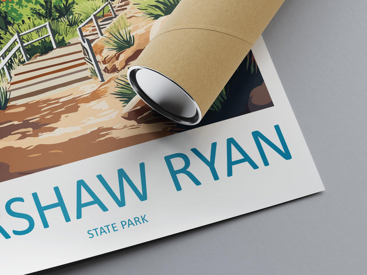 Kershaw Ryan Travel Print Kershaw Ryan Wall Decor Nevada Kershaw Ryan Art Kershaw Ryan Wall Art Nevada Poster Gift Kershaw Ryan Park Art