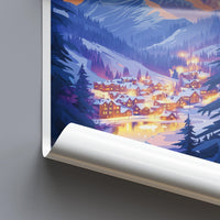 Whistler Travel Print Wall Art Whistler Wall Hanging Home Décor Whistler Gift Art Lovers Ski Art Lover Gift Whistler Print Skiing Whistler