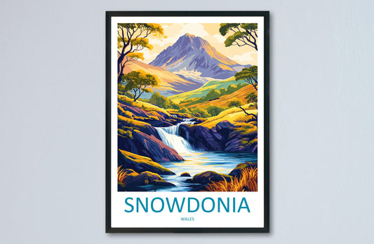 Snowdonia Print Snowdonia Home Decor Landscape Art Print Snowdonia Wall Art for Nature Enthusiast Gift Wall Hanging Snowdonia Wales Wall Art