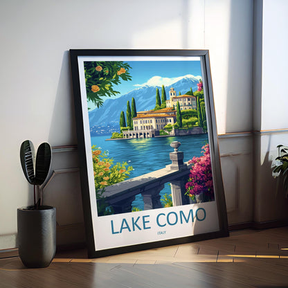 Lake Como Travel Print
