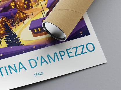 Cortina d'ampezzo Travel Print Wall Art Cortina d'ampezzo Wall Hanging Home Decoration Cortina d'ampezzo Gift Art Lovers Wall Art Print Art