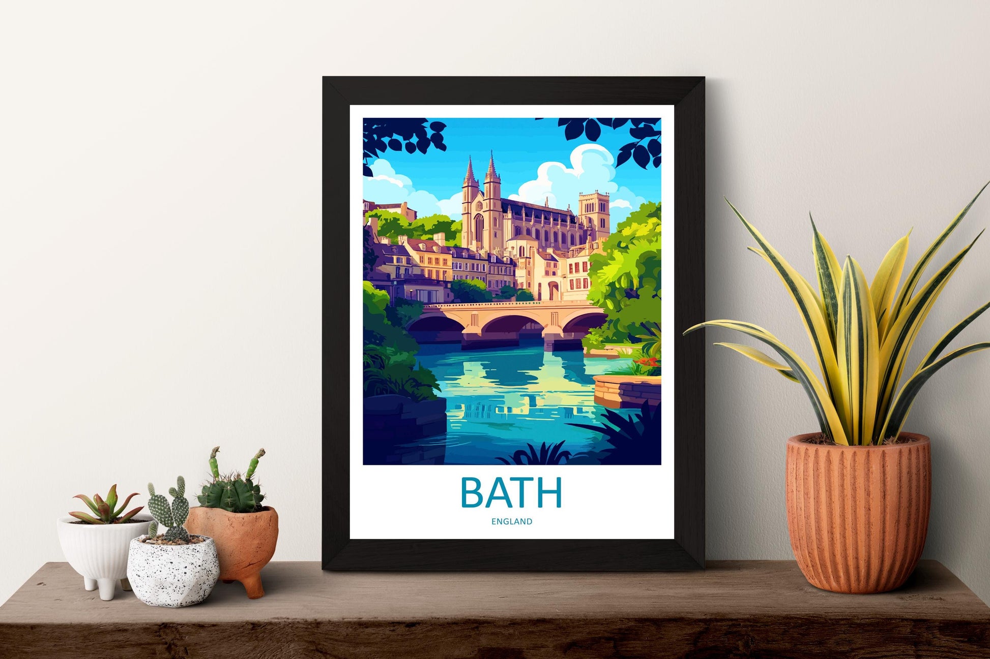 Bath Travel Print Wall Art Bath Wall Hanging Home Décor Bath Gift Art Lovers England Art Lover Gift Bath City England Travel Art Gift