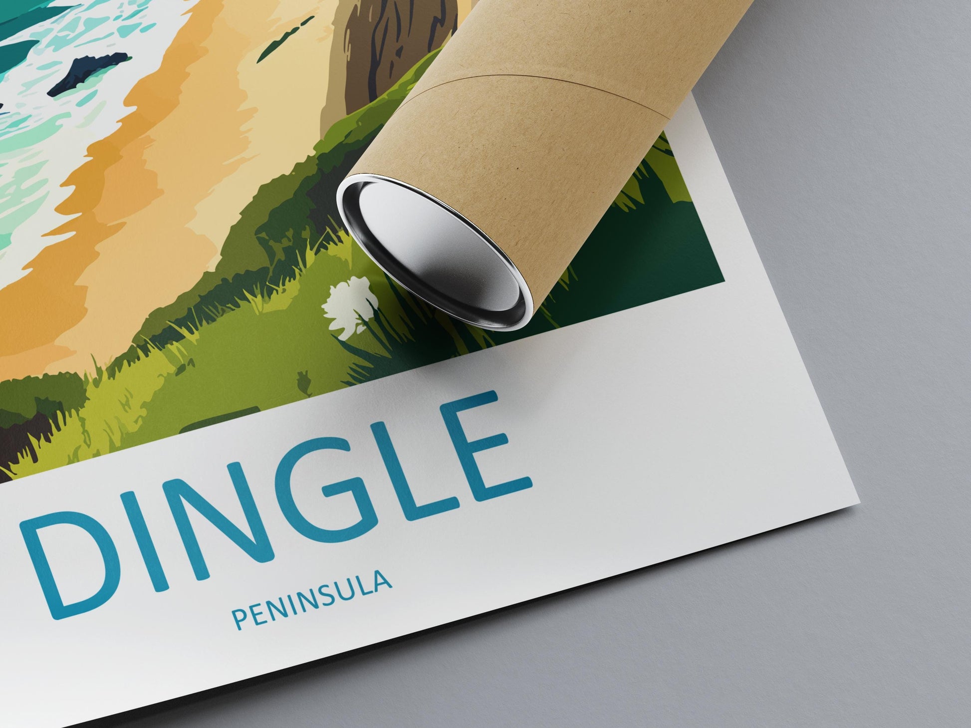 Dingle Peninsula Print Dingle Peninsula Home Decor Landscape Art Print Dingle Peninsula Wall Art for Ireland Enthusiast Gift Wall Hanging