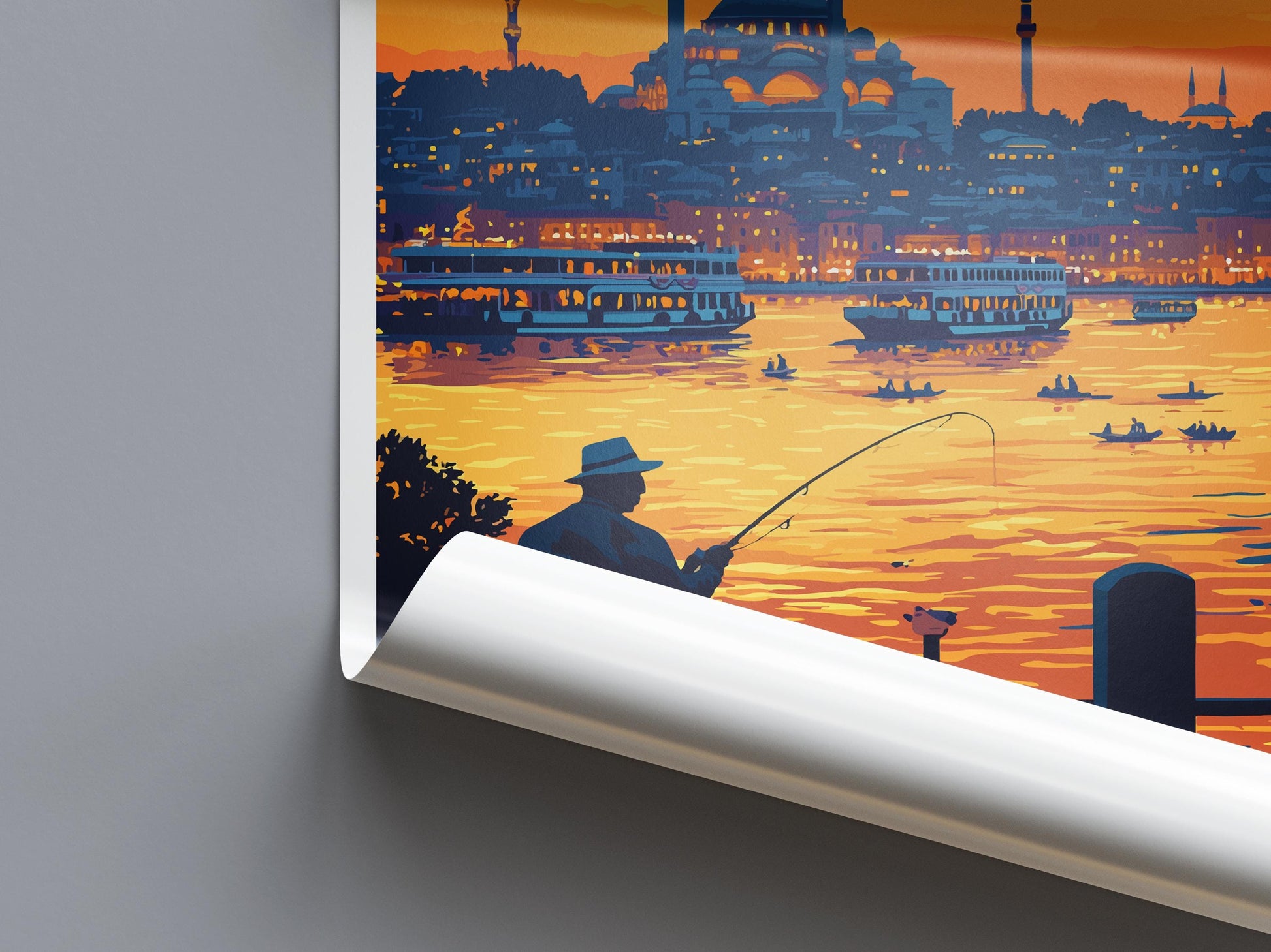 Istanbul Travel Print Wall Art Istanbul Wall Hanging Home Decoration Istanbul Gift Art Lovers Wall Art Print Art Istanbul Wall Print Turkey