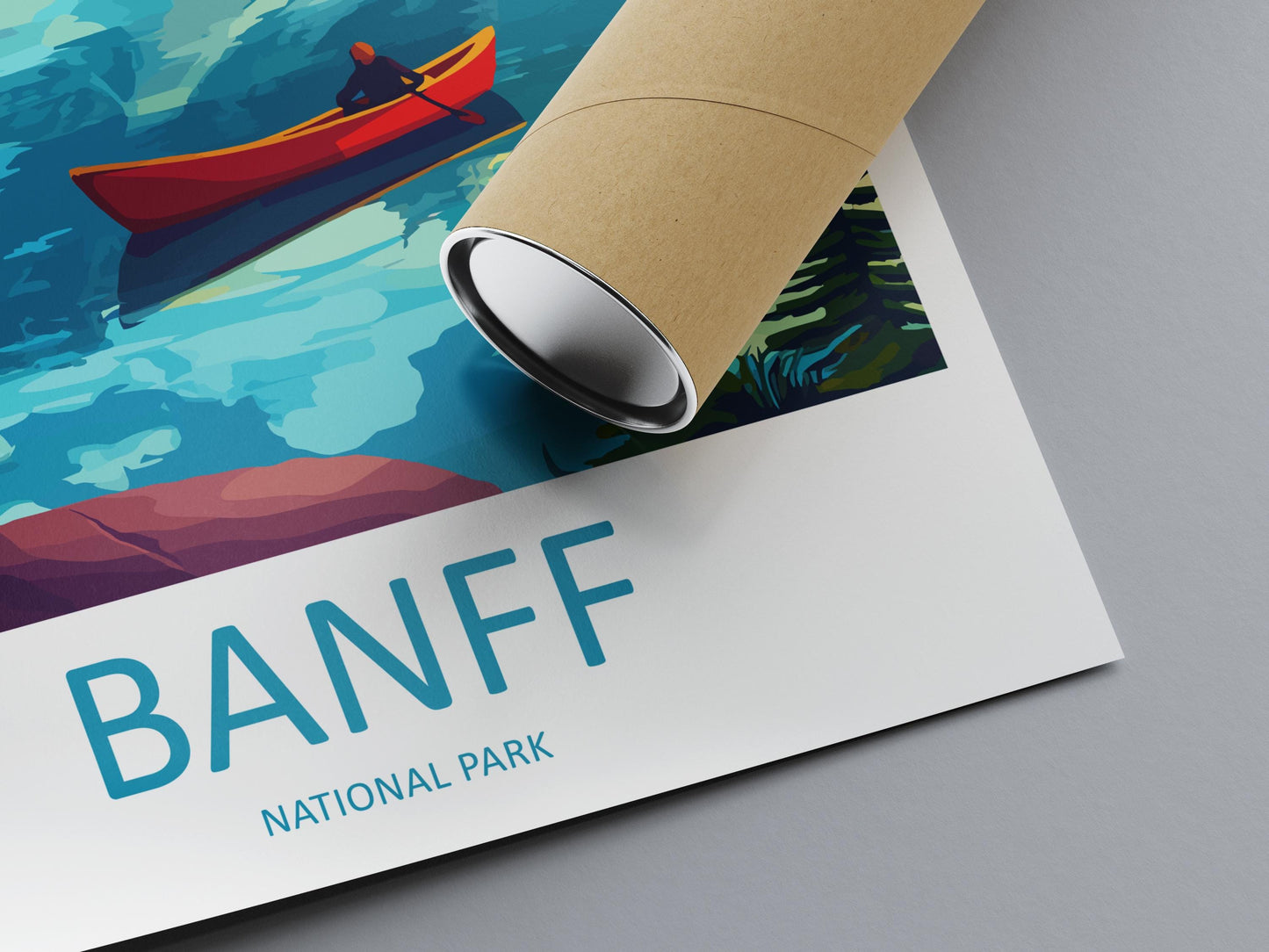 Banff National Park Travel Print Wall Art Banff Wall Hanging Home Décor Banff Gift Art Lovers Canada Art Lover Gift